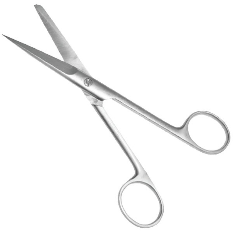 PRIMA Foarfeca chirurgicala dreapta cu un varf bont 14 cm,1 buc